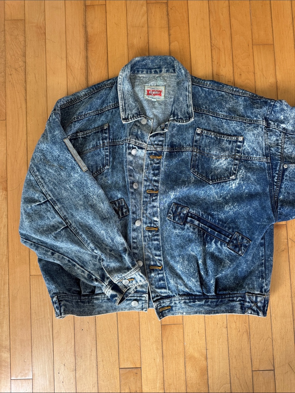 Wow Vintage Blue Denim Jacket